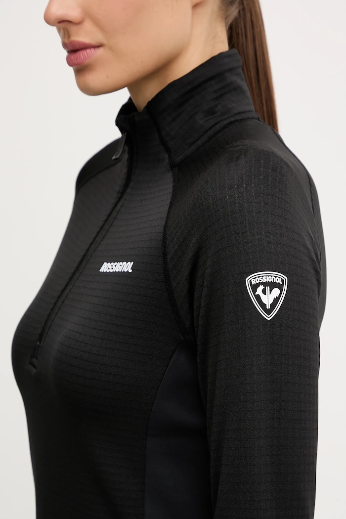 Hanorac funcțional BLACKSIDE Rossignol negru RLOWL01