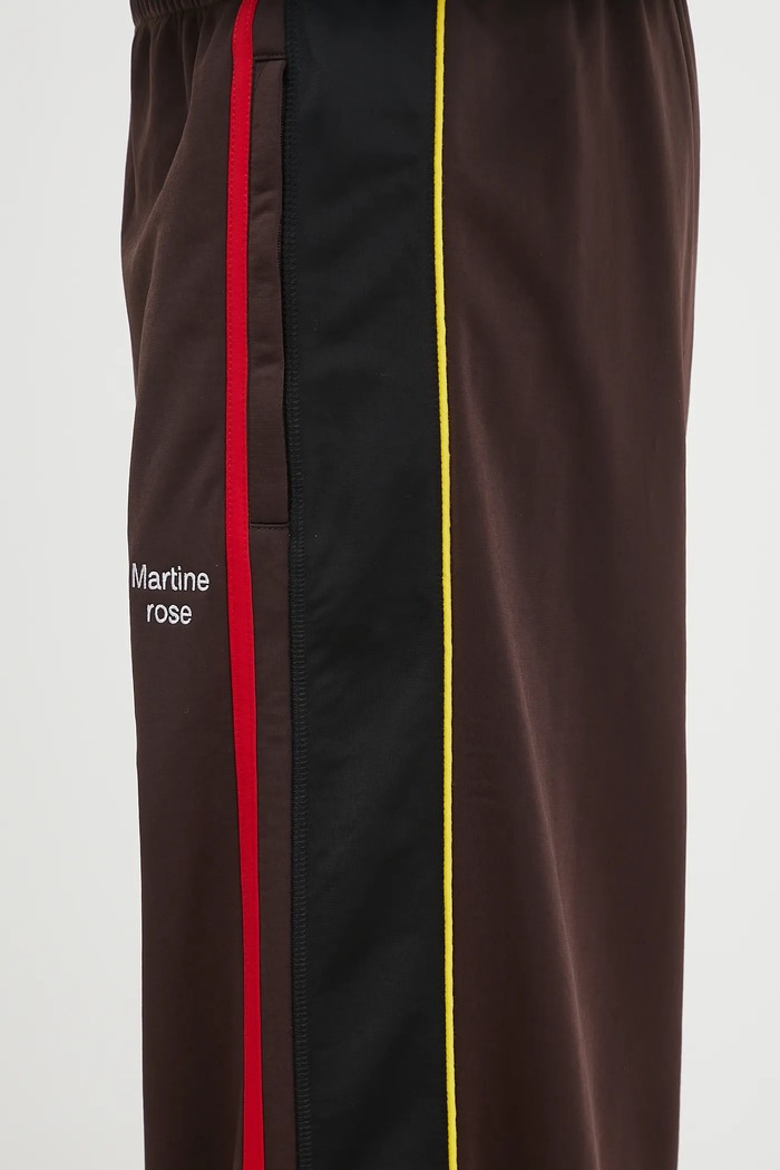 Martine Rose trousers Wide Leg Trackpant brown 167JT12722