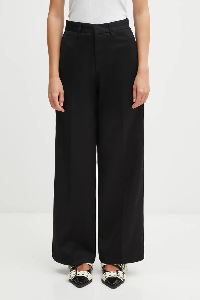 Carhartt WIP spodnie W' Omak Pant high czarny I035682.8902