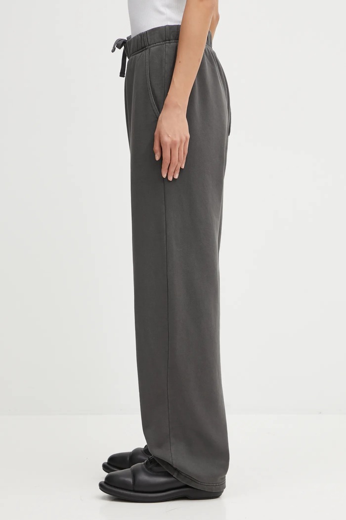 Carhartt WIP pantaloni tuta di cotone W' Benton Sweat Pant I034513.87GD grigio AW25