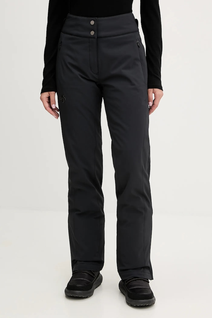 Skijaške hlače Descente INSULATED PANTS bez uzorka crna DW5FLP06LU
