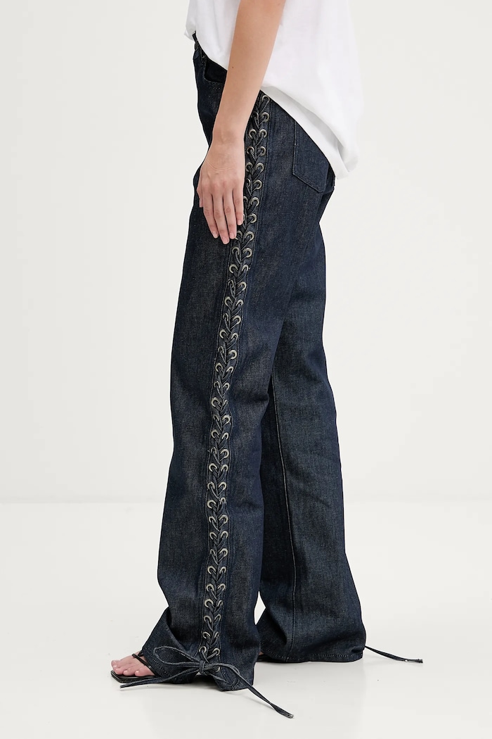 Rotate jeans blu navy 114584D03