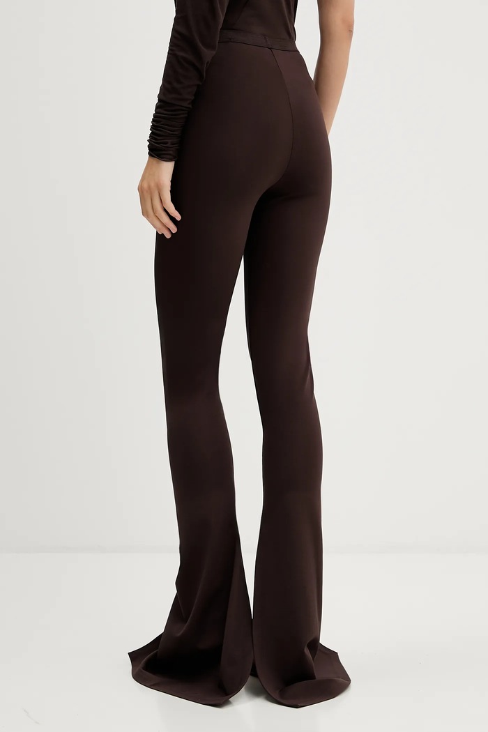 Odzież Rick Owens Lilies spodnie Carmen LI02E3331.JCVS brązowy