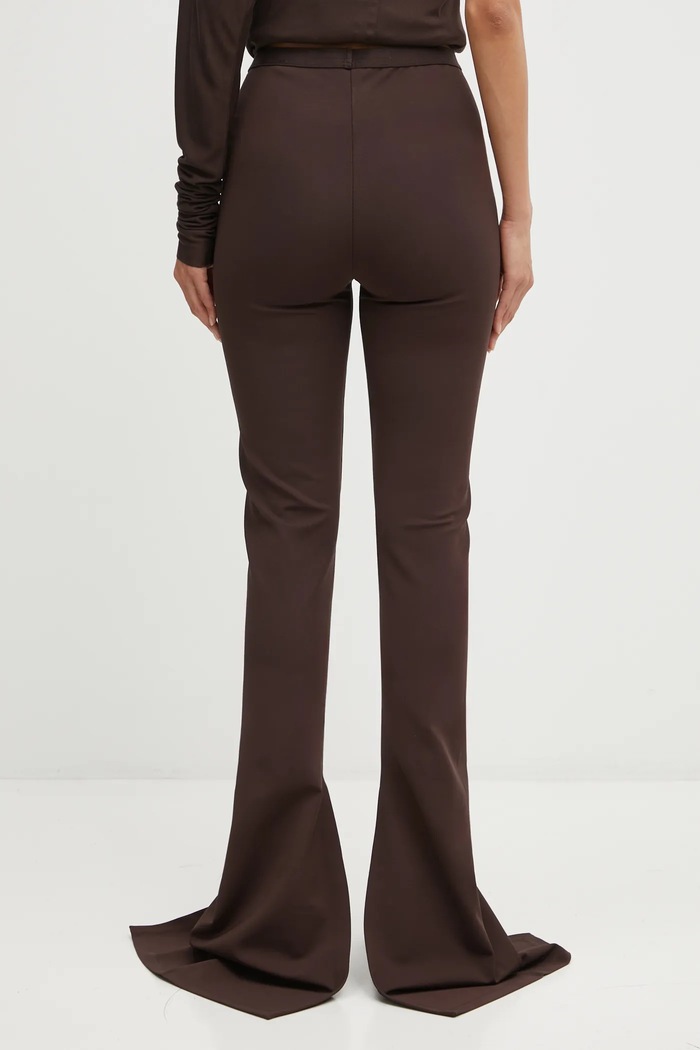Odjeća Hlače Rick Owens Lilies Carmen LI02E3331.JCVS smeđa