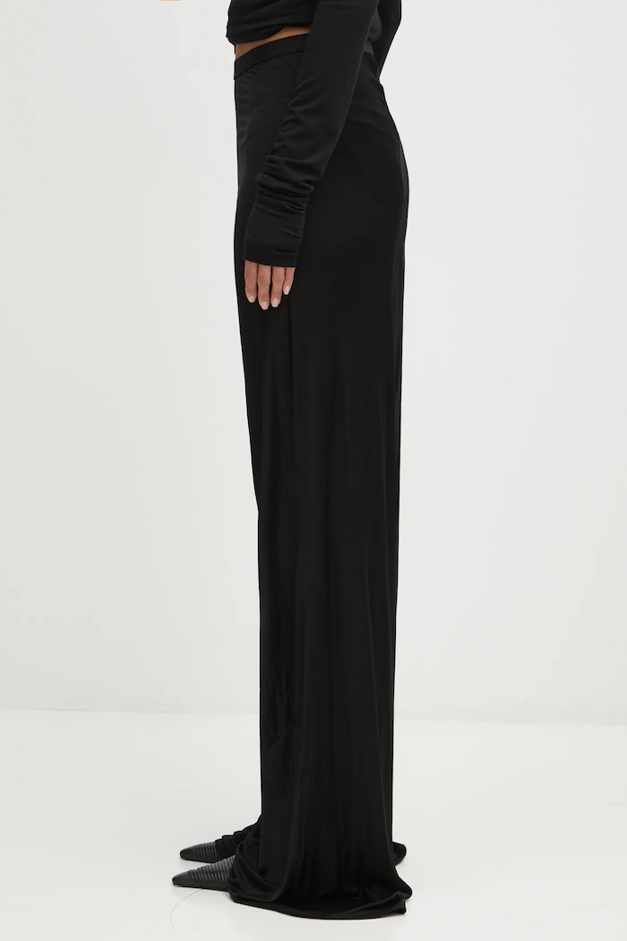 Штани Rick Owens Lilies Bias LI02E3334.JVS чорний AW25