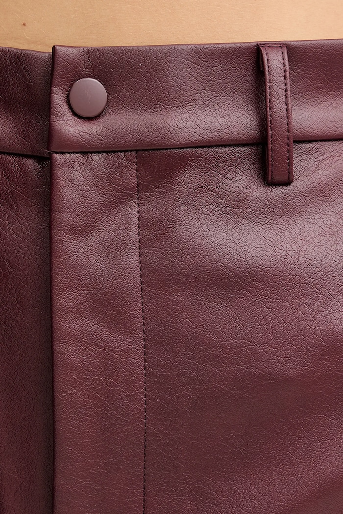 Bardot pantaloni burgundia 60077PB