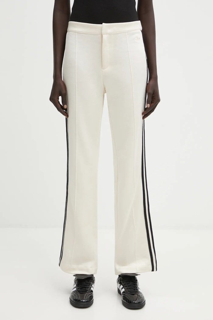 adidas Originals pantaloni x Wales Bonner W Ft Tp KD0352 bianco AW25
