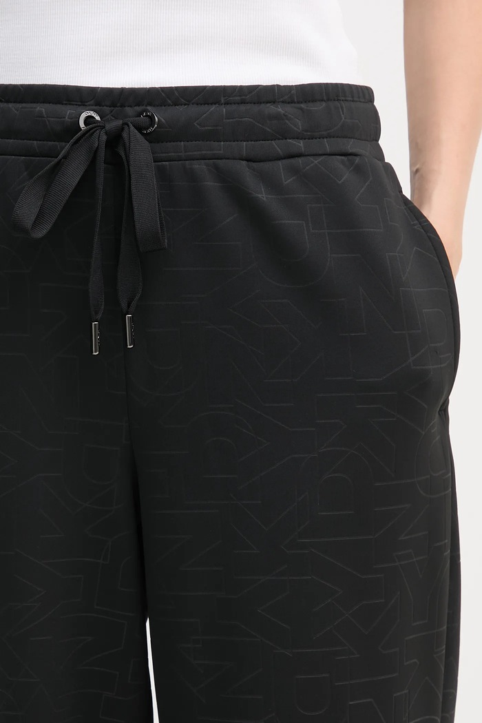 Dkny pantaloni de trening KNIT PANTS negru P5MF6CSD