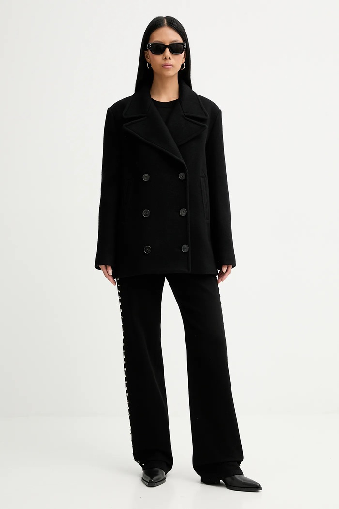 IRO jeansy WM23THESS WM23THESS czarny AW25