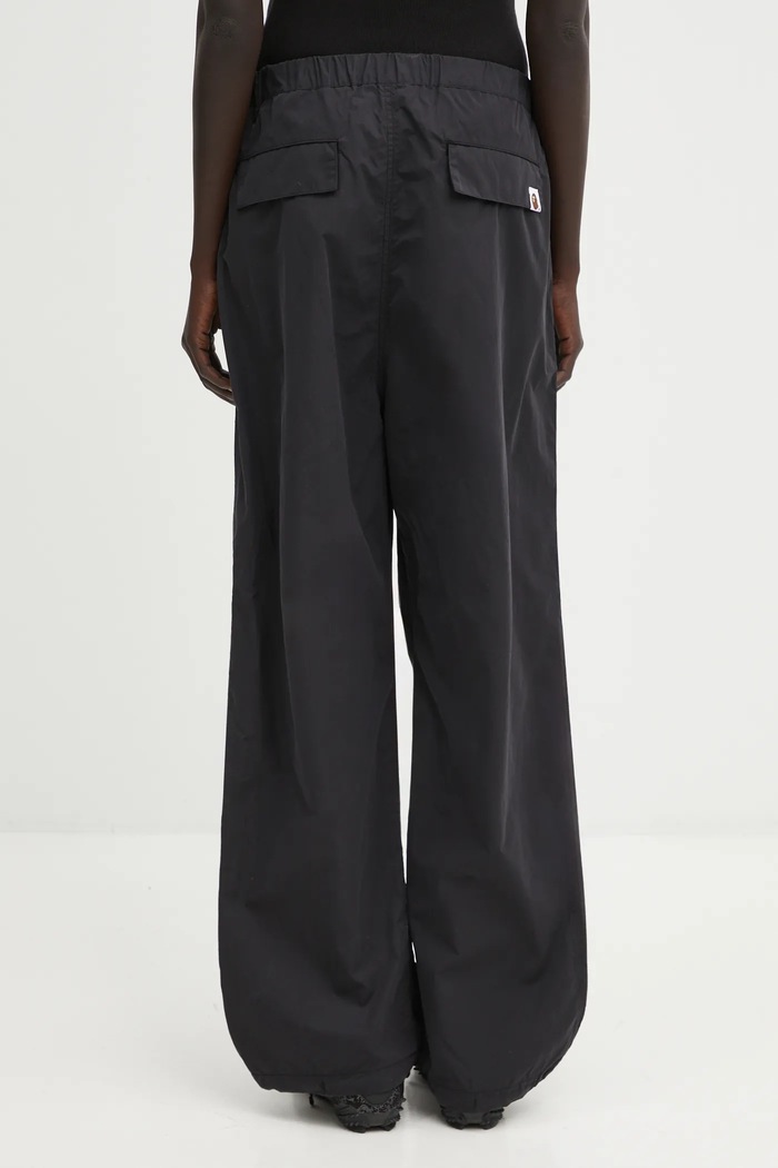 Clothing A Bathing Ape trousers Crystal Stone Bape Logo Army Pants 001PTL302004L black