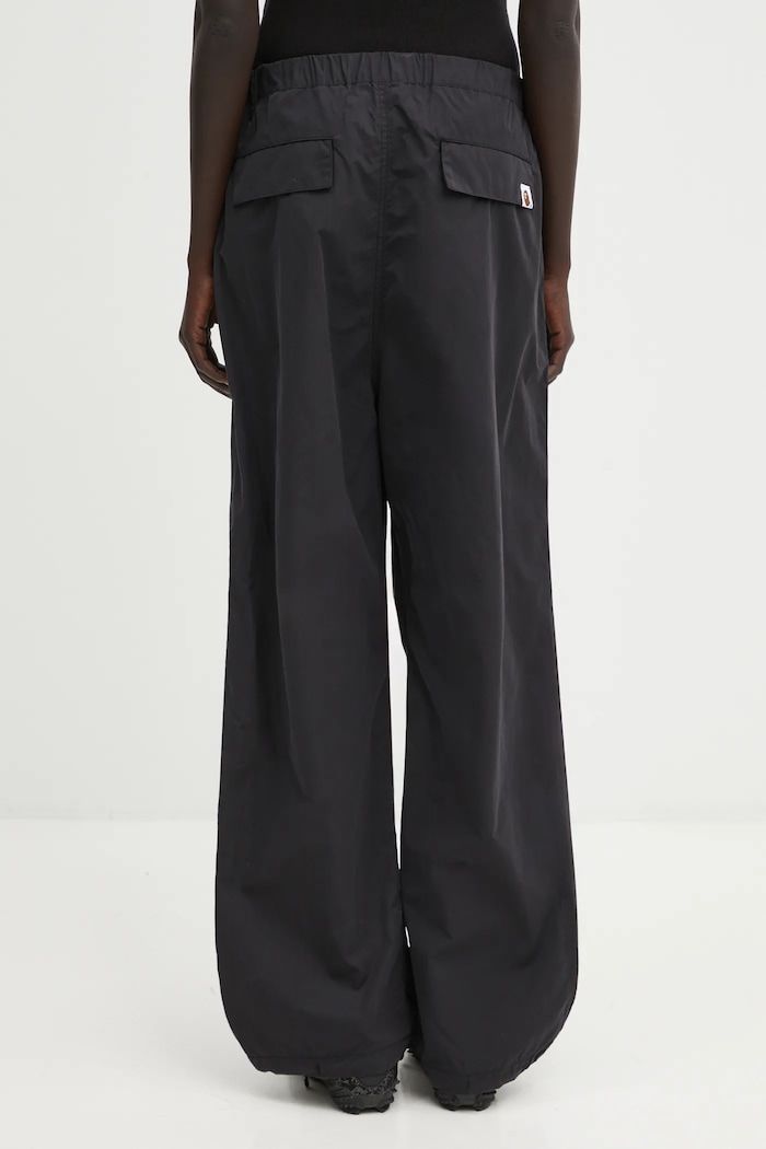 Clothing A Bathing Ape trousers Crystal Stone Bape Logo Army Pants 001PTL302004L black