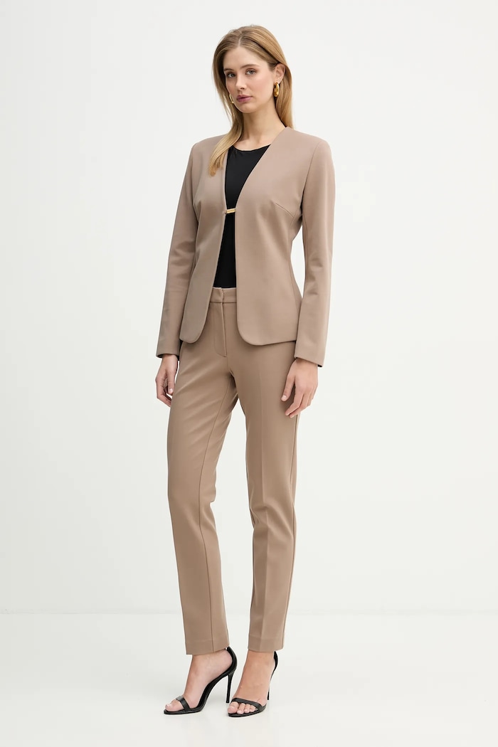 Kalhoty Marciano by Guess GWEN 5YGB11.7160A béžová AW25