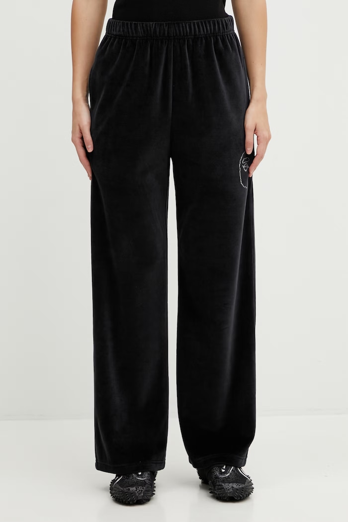 A Bathing Ape pantaloni de trening Crystal Stone Ape Head uni negru 001PTL802003L