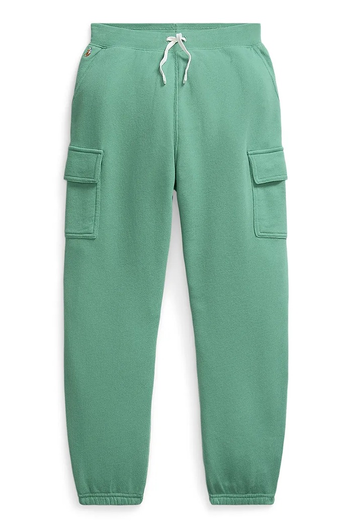 Polo Ralph Lauren spodnie dresowe dziecięce dzianina zielony 313970991001