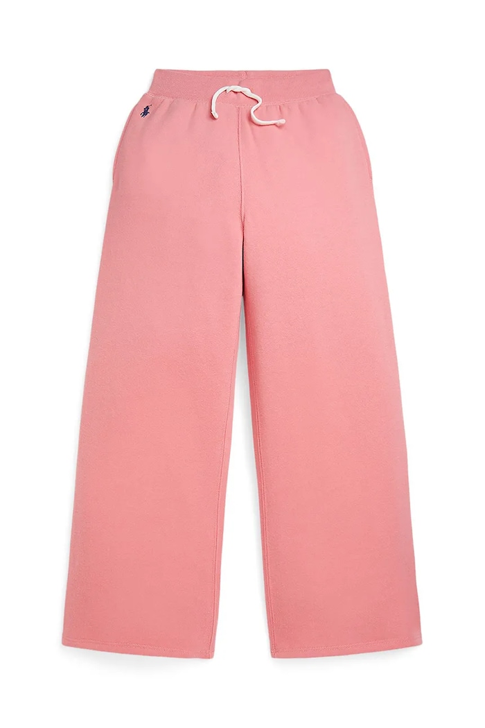 Детские спортивные штаны Polo Ralph Lauren трикотаж розовый 313925933008
