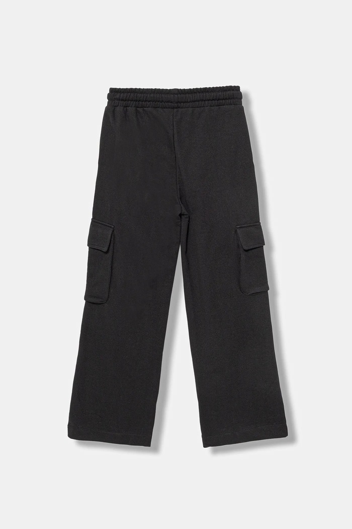 Detské bavlnené tepláky Guess J5YQ15.KA6R4.9BYA čierna AW25