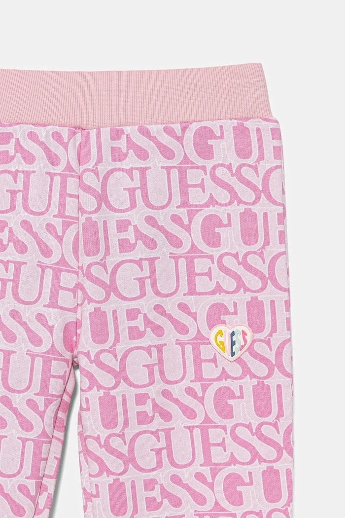 Dziewczynka Guess Spodnie dresowe dziecięce K5YQ13.KAD74.9BYA różowy