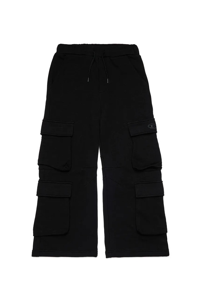 Diesel pantaloni PASDIR TROUSERS negru J02411