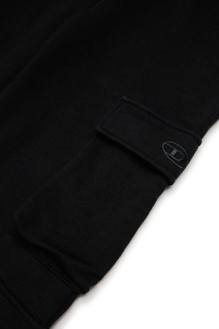 Diesel pantaloni PASDIR TROUSERS negru J02411
