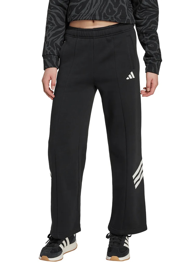 Παιδικό φούτερ adidas πλεκτό ύφασμα μαύρο JW7544