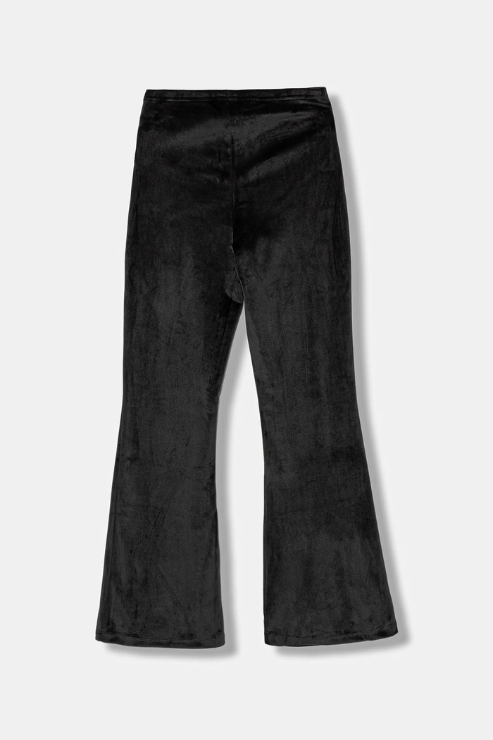 BIMBA adidas Originals pantaloni tuta in velluto per bambini JX2840 nero