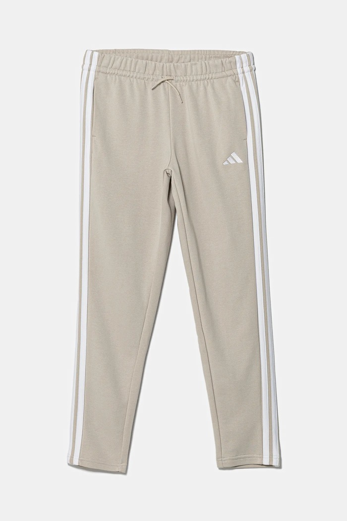 Dětské tepláky adidas KB7305 béžová AW25