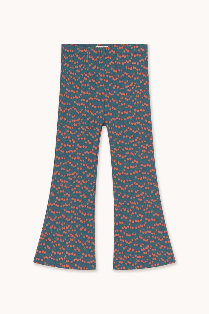 Detské nohavice Tinycottons MINI APPLES RIB PANT AW25.229 modrá AW25