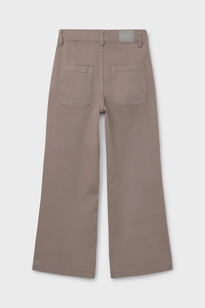 Detské nohavice Mayoral wide leg 7580.8G.Junior.9BYA béžová AW25