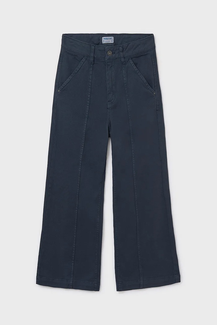 Mayoral Spodnie dziecięce wide leg 7580.8G.Junior.9BYA niebieski AW25