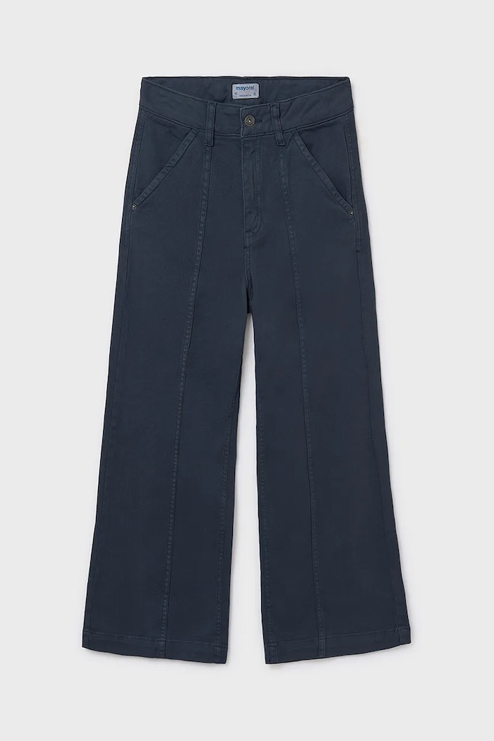 Mayoral Spodnie dziecięce wide leg 7580.8G.Junior.9BYA niebieski AW25