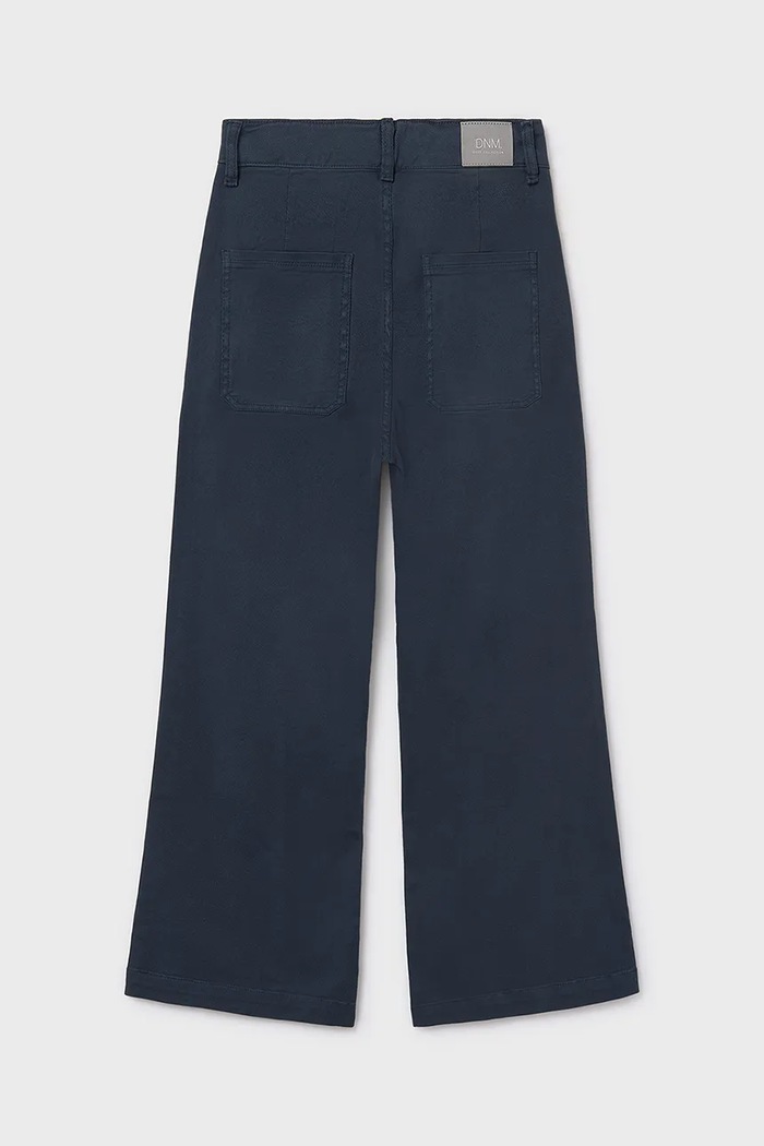 Dziewczynka Mayoral Spodnie dziecięce wide leg 7580.8G.Junior.9BYA niebieski
