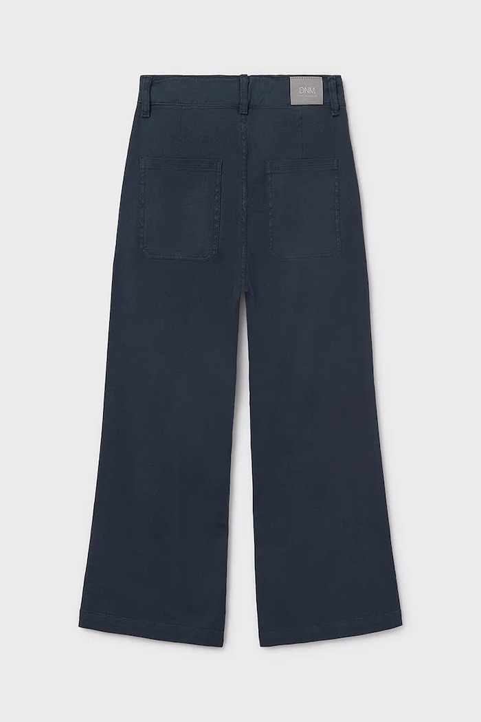 Dziewczynka Mayoral Spodnie dziecięce wide leg 7580.8G.Junior.9BYA niebieski