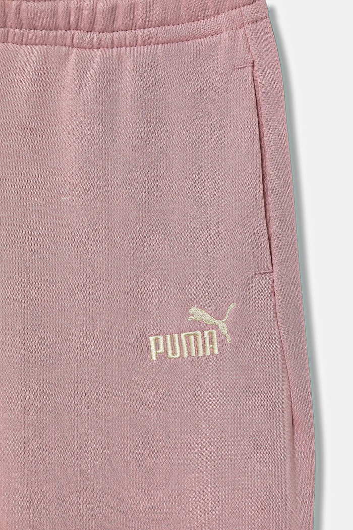 Dziewczynka Puma spodnie dresowe dziecięce TWEENERVERSE Sweatpants TR G 688507 różowy