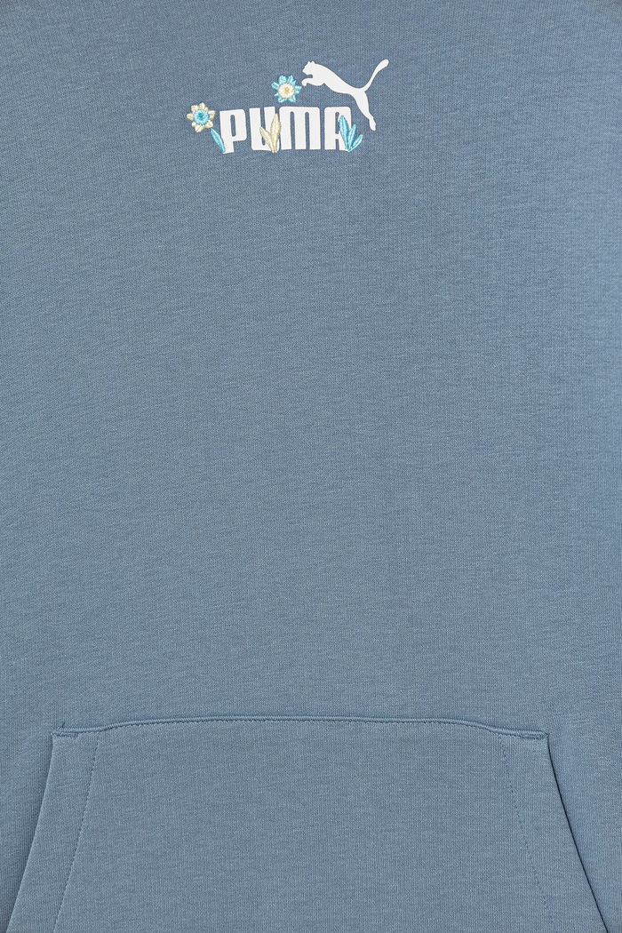 Dziewczynka Puma bluza dziecięca ESS NATURE 2.0 Hoodie TR G 688762 niebieski