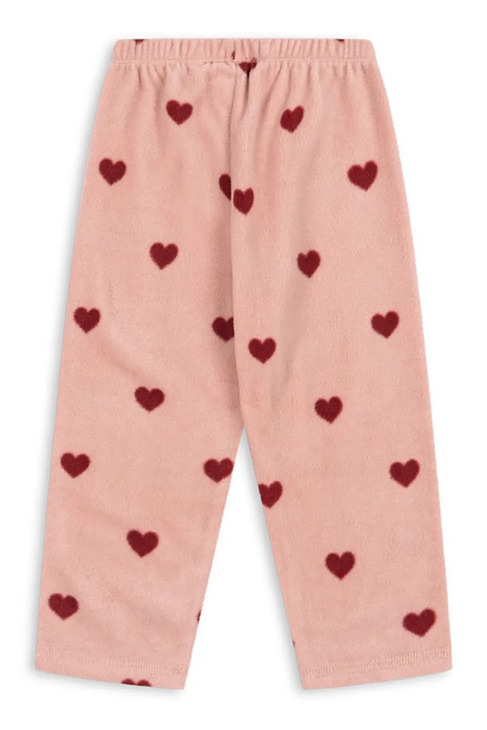 Konges Sløjd pantaloni de trening pentru copii TAVI FLEECE PANTS GRS KS101300.G.9BYA roz AW25