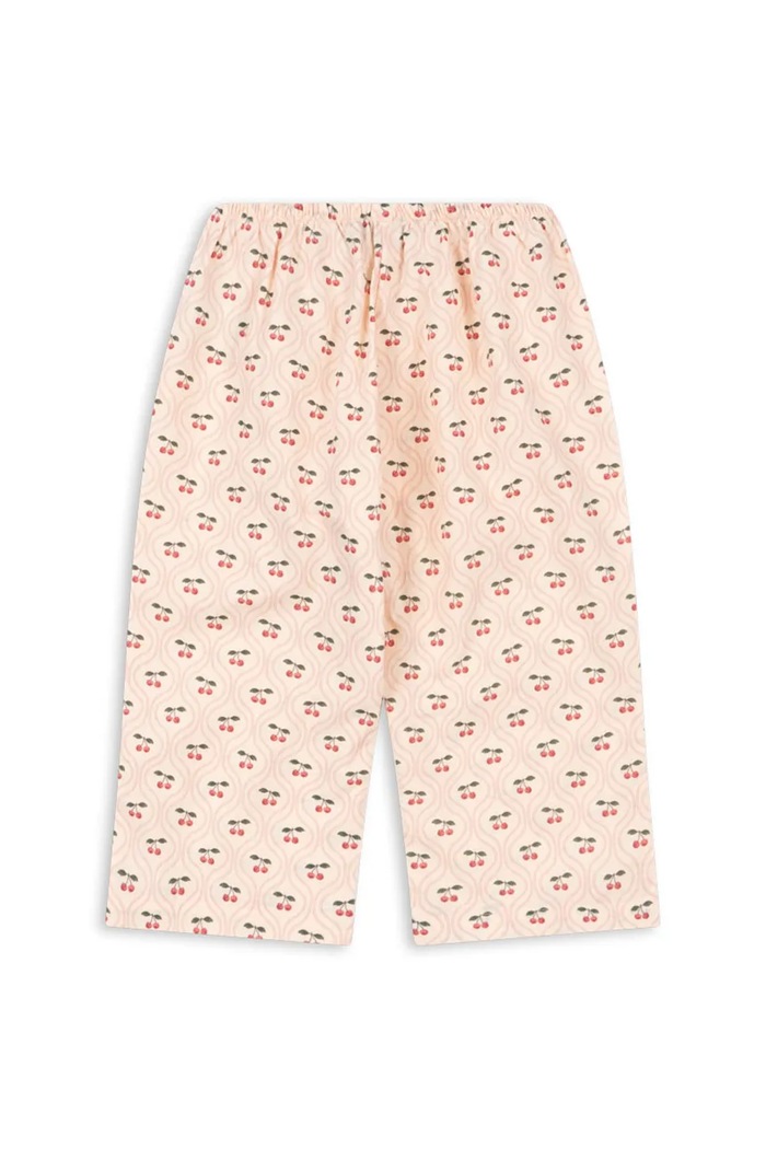Konges Sløjd spodnie bawełniane dziecięce CIANNA PANTS GOTS KS103756.9BYA beżowy AW25