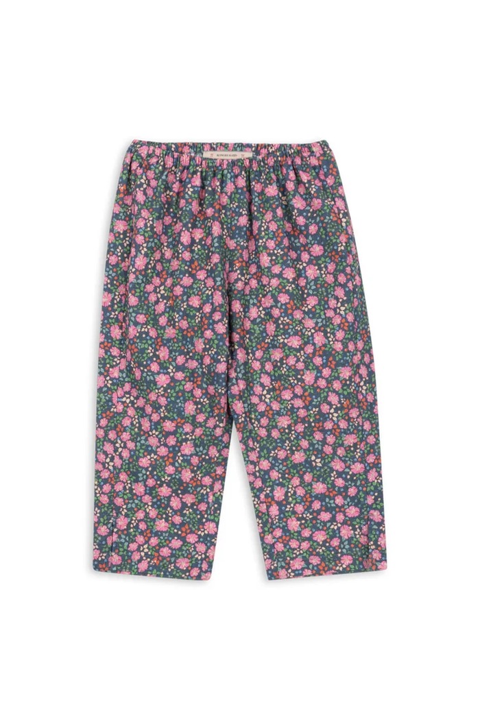 Detské bavlnené nohavice Konges Sløjd CIANNA PANTS GOTS bavlna viacfarebná KS103756.9BYA