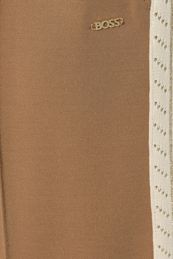 Παιδικό φούτερ BOSS καφέ J52415.126.150