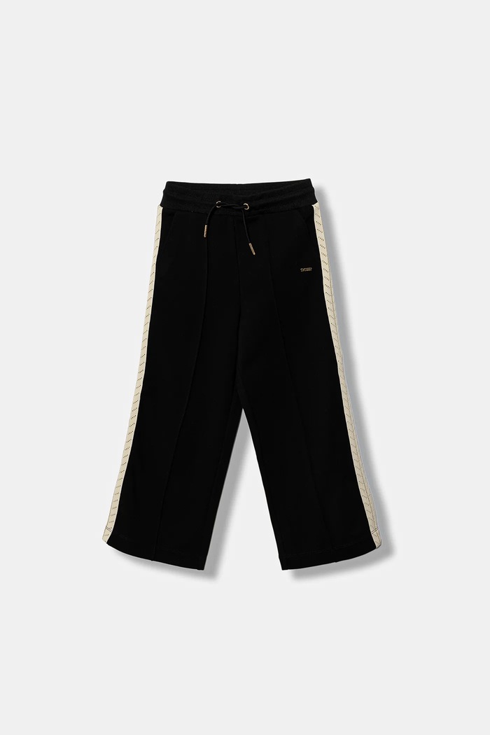 BOSS pantaloni de trening pentru copii tricotaj negru J52415.126.150