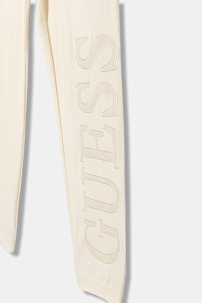 Fete Guess pantaloni de trening pentru copii J5BQ14.KAX74.9BYA bej