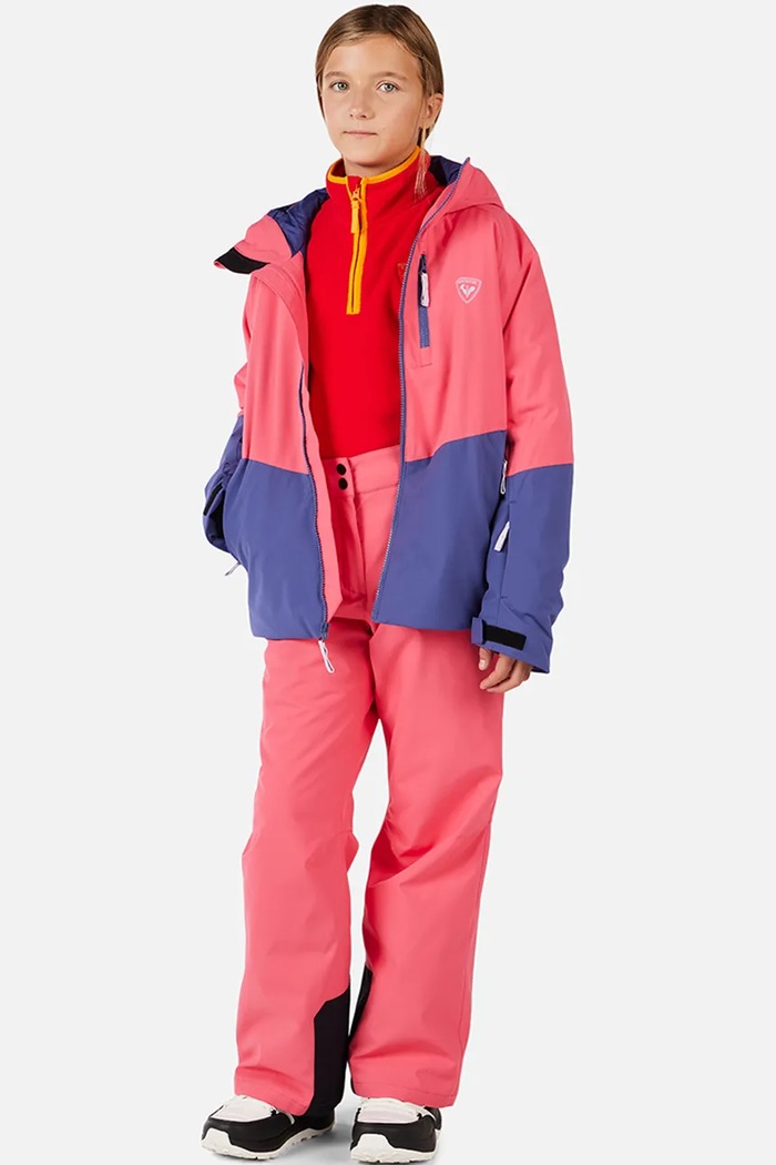 Κοριτσίστικα Παιδικό παντελόνι σκι Rossignol INSULATED RLOYP01 ροζ