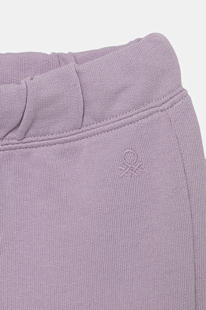 DÍVKA Dětské bavlněné tepláky United Colors of Benetton 3J70GF01N.P.Season.9BYA fialová