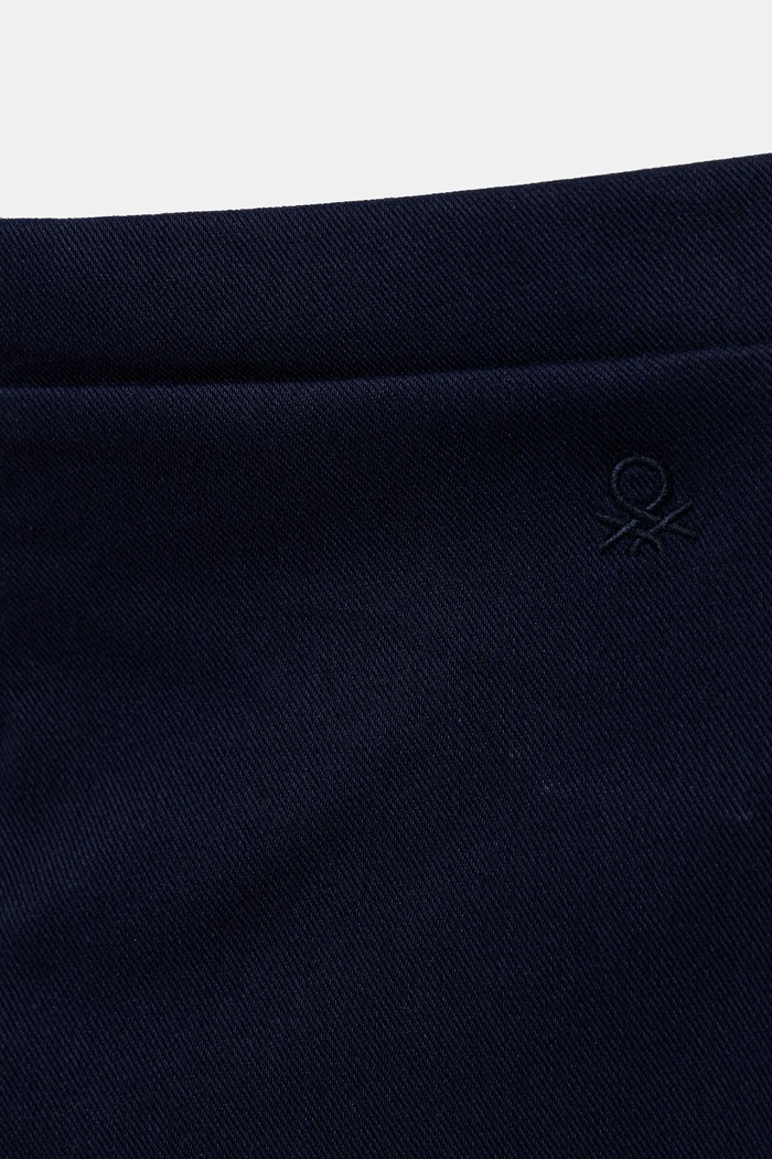 Dziewczynka United Colors of Benetton spodnie dresowe dziecięce 46D6GF02M.P.seasonal granatowy