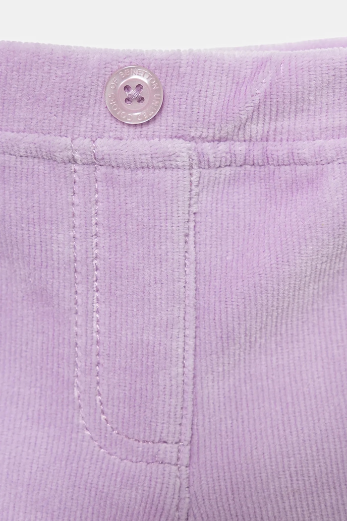 Dziewczynka United Colors of Benetton legginsy dziecięce 4DZBGE00L.P.reproposed fioletowy