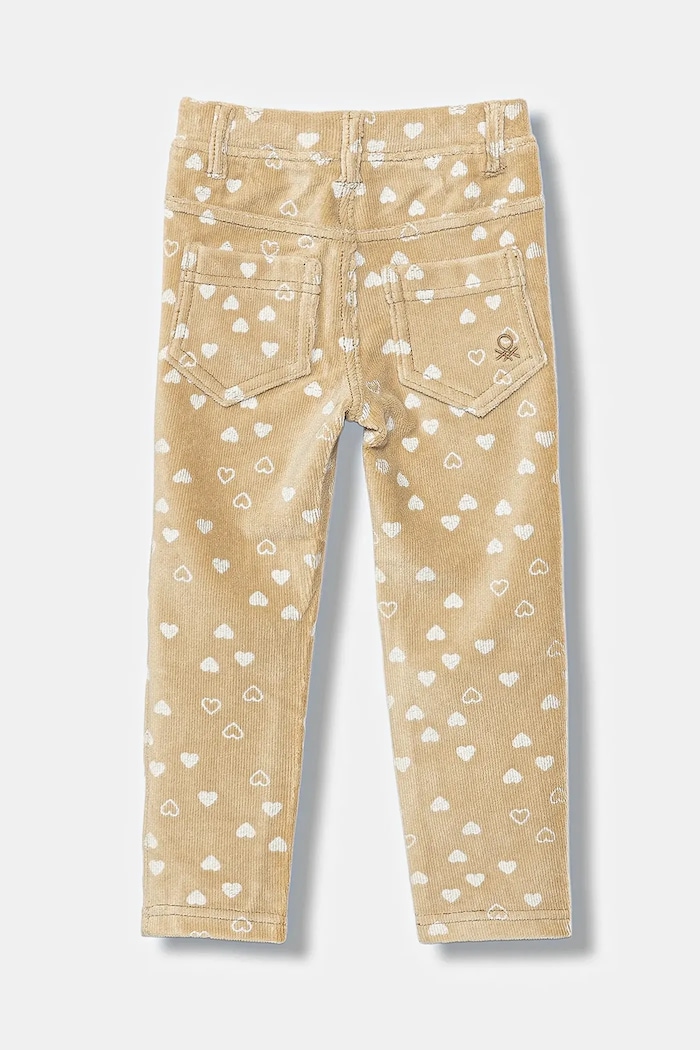 United Colors of Benetton leggins copii 4NNFGE02N.P.seasonal bej AW25