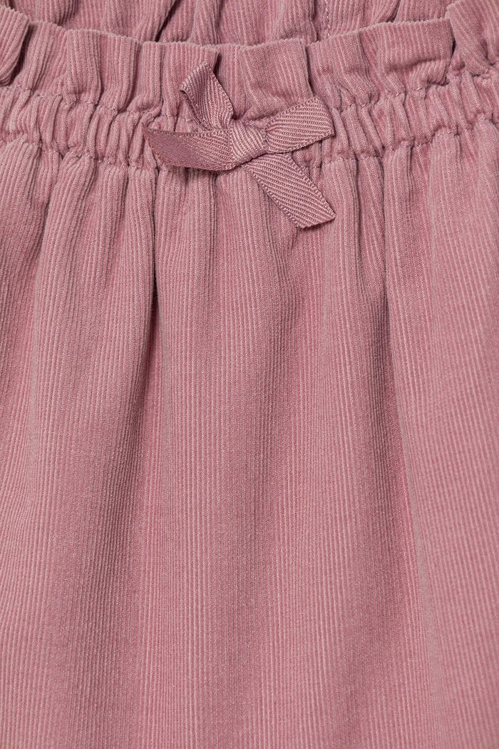 Fete United Colors of Benetton pantaloni de catifea reiată pentru bebeluși 4O5GAF01Q.W.Seasonal roz