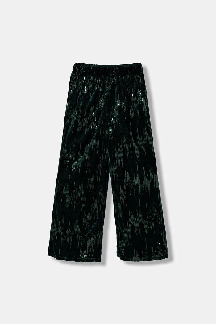 United Colors of Benetton spodnie dziecięce dzianina zielony 4OZGCF05C.G.Seasonal