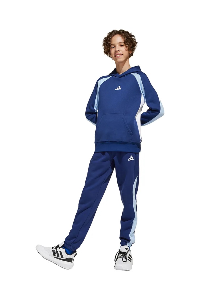 adidas spodnie dresowe dziecięce JC7530 niebieski