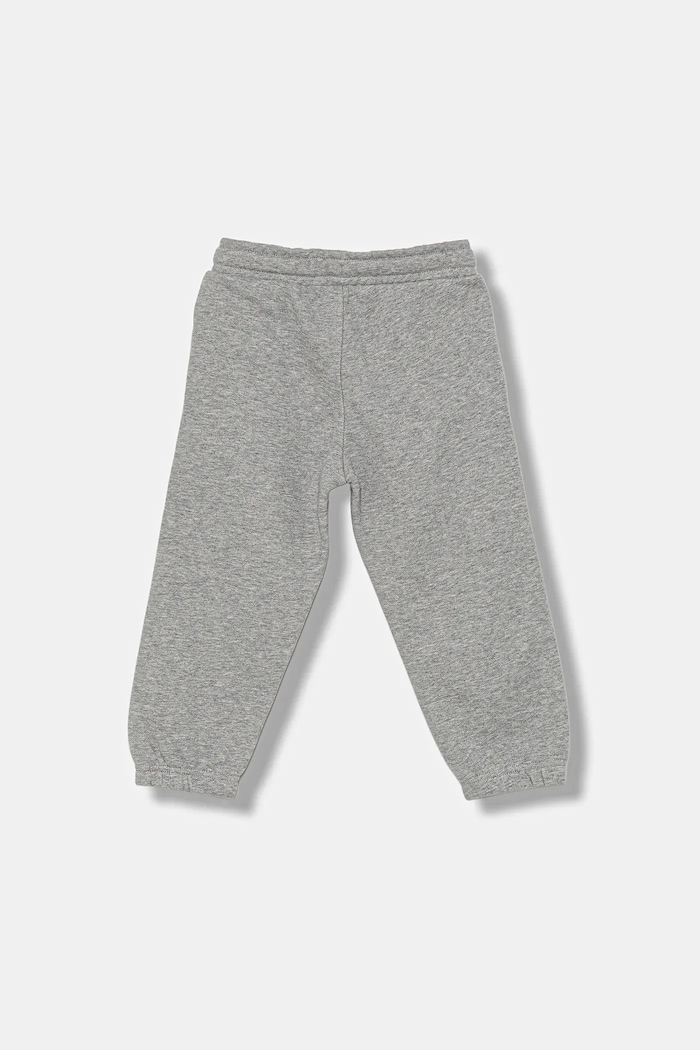 Diesel pantaloni de trening din bumbac pentru copii PXGIN TROUSERS J02461.0GEAD gri SS26