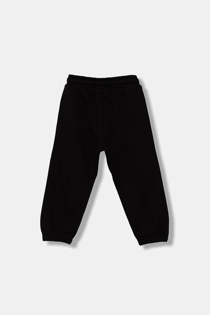 Detské bavlnené tepláky Diesel PXGIN TROUSERS J02461.0GEAD čierna SS26